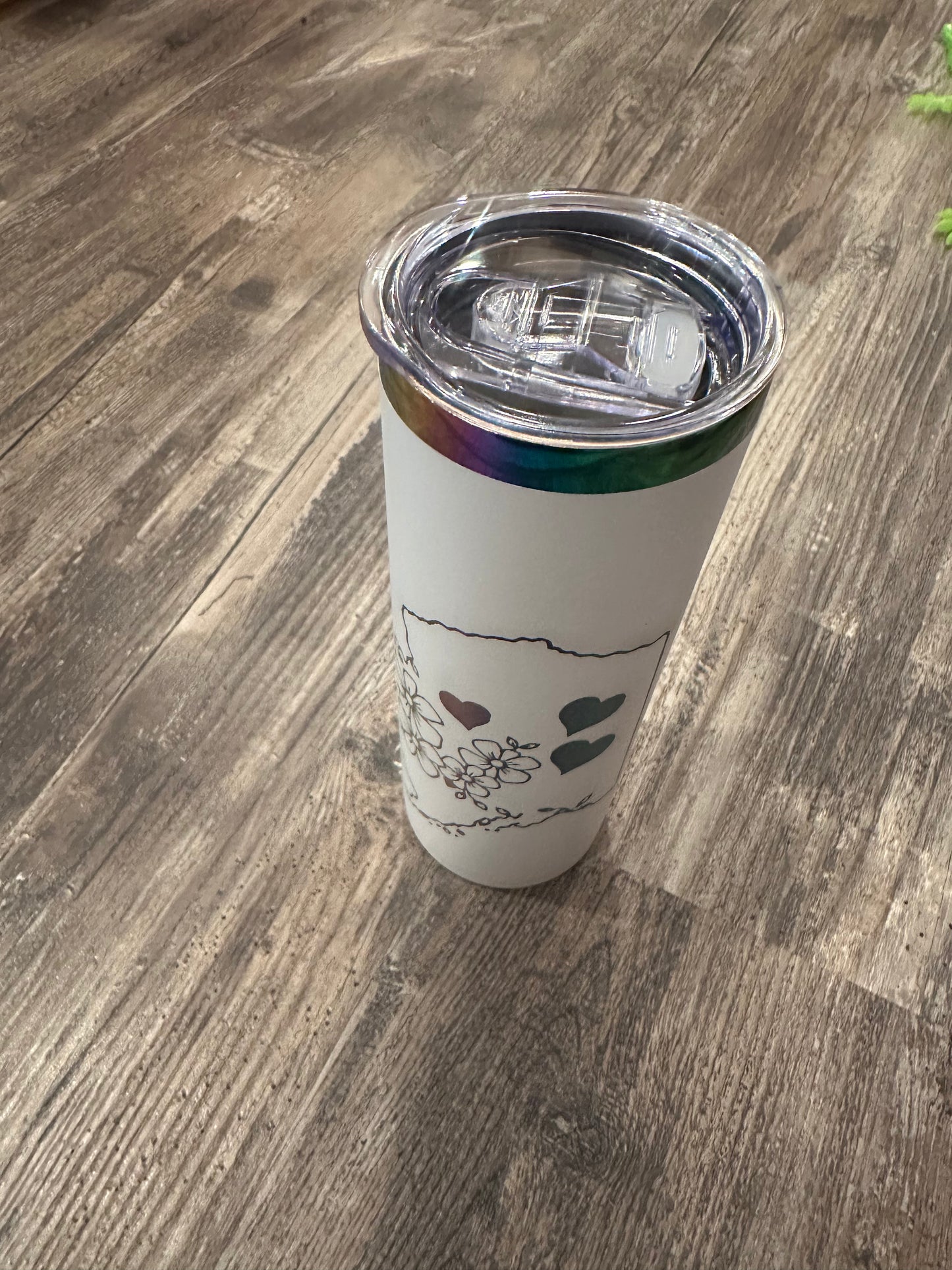 Alaska Strong Tumbler in White
